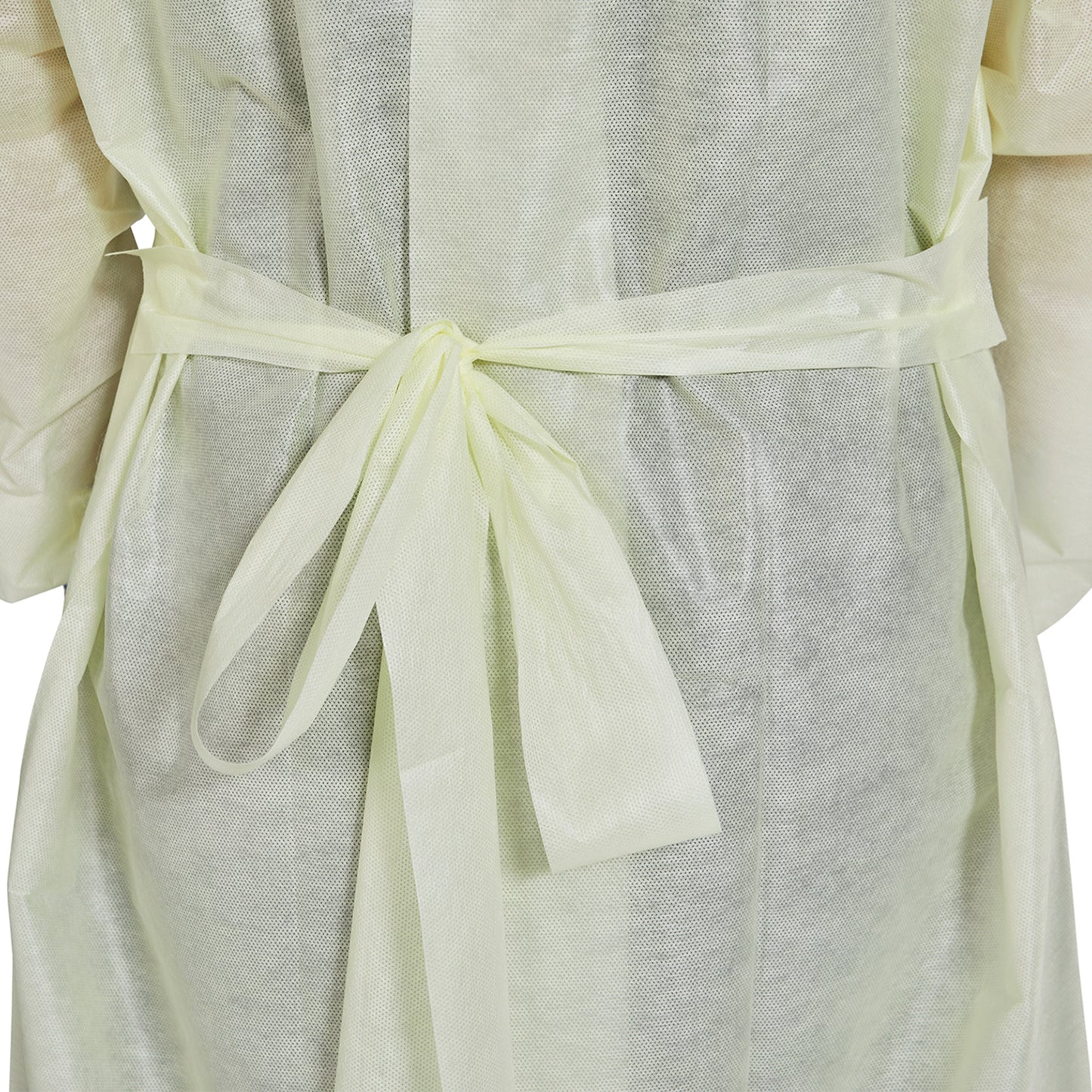 McKesson Protective Procedure Gown One Size Fits Most Yellow NonSterile AAMI Level 2 Disposable (1247993_CS)