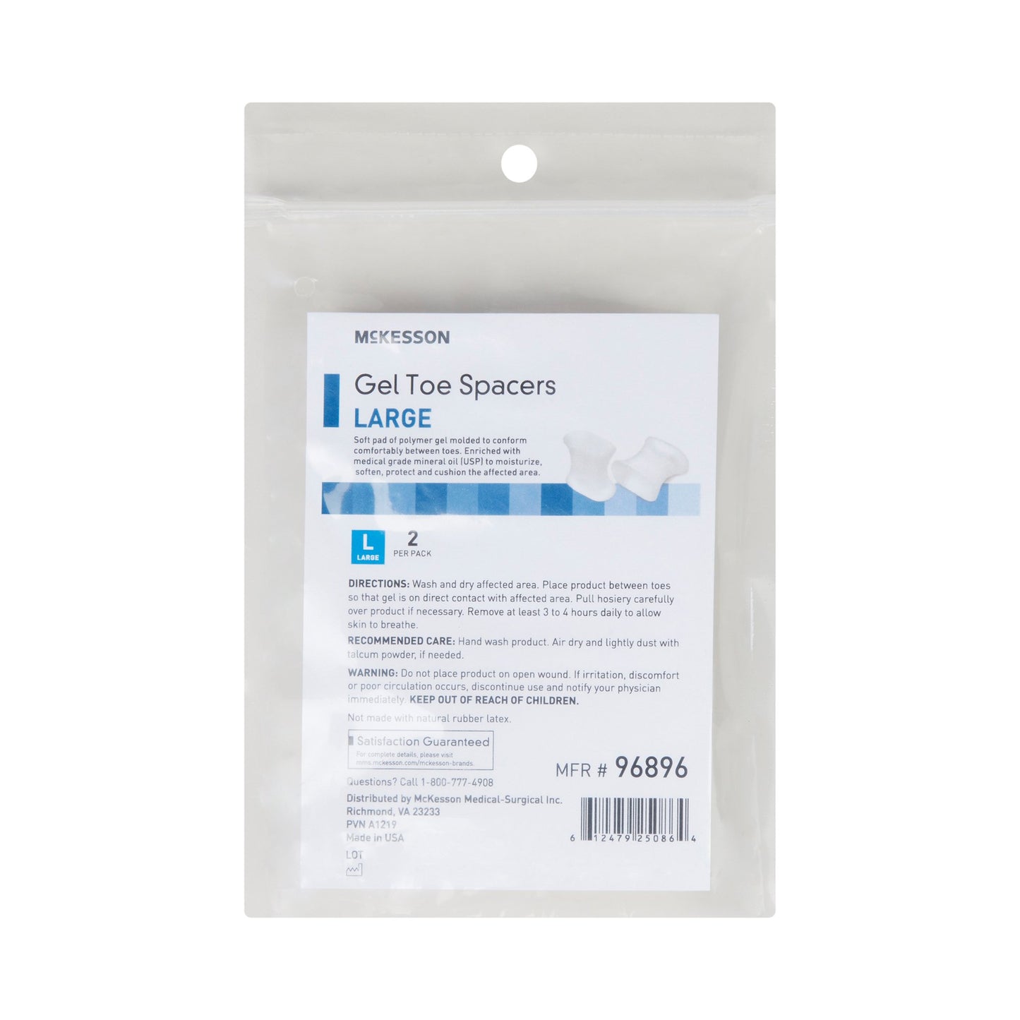 McKesson Toe Spacer Large (1068744_PK)