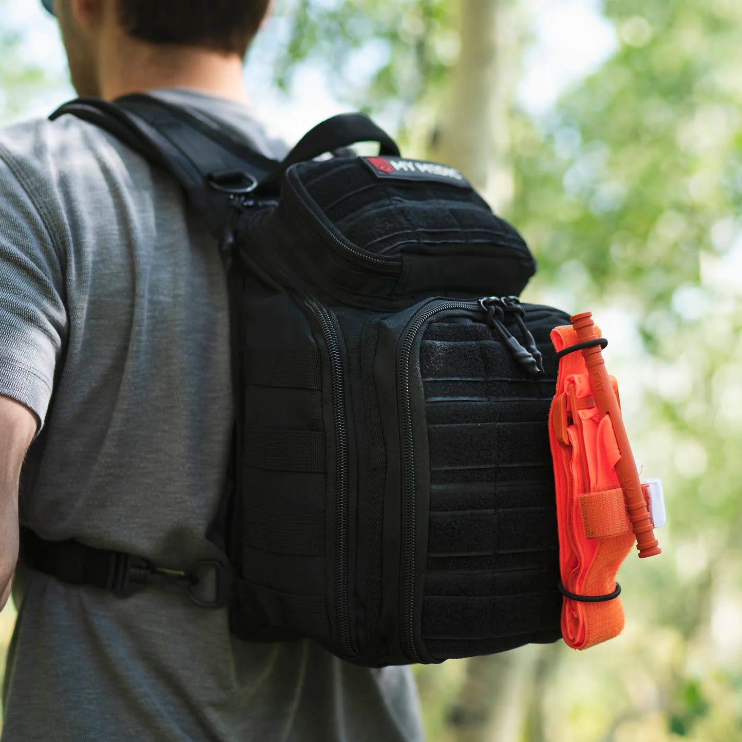 My Medic™ RECON Pro First Aid Kit Red Nylon Backpack (1207724_EA)