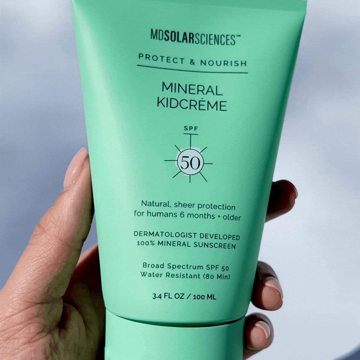 MDSolarSciences® Mineral KidCrème® Sunscreen SPF 50 Cream 3.4 oz. Tube (1213490_PK)