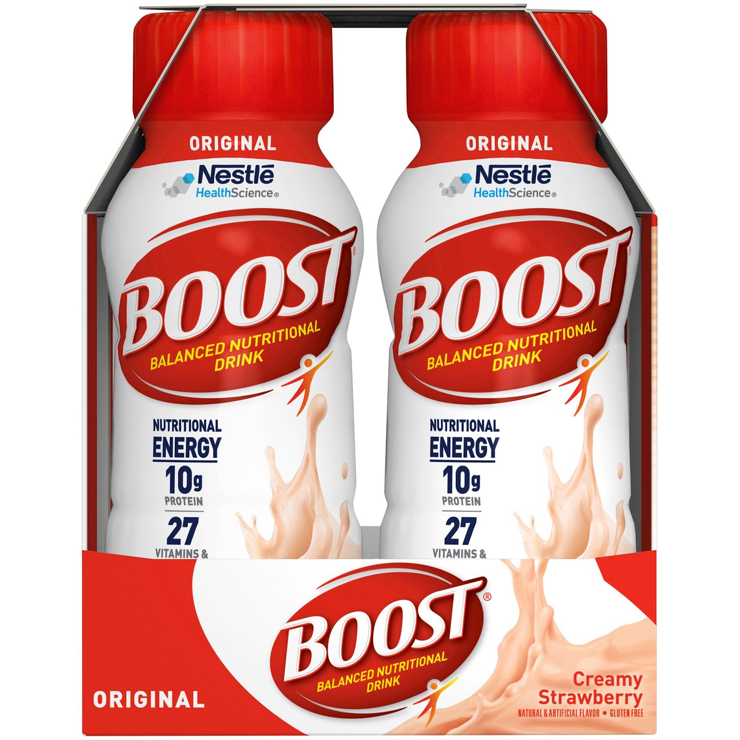Boost® Original Oral Supplement Creamy Strawberry Flavor Liquid 8 oz. Bottle (983722_PK)