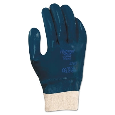 Ansell 27-602 Coated Gloves, Nitrile, Size 10, Blue (012-27-602-10)