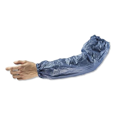 Ansell CPP Sleeves, 18 in Long, 8 mil, Elastic Band Closure, One Size, Clear (012-59-001-18C)