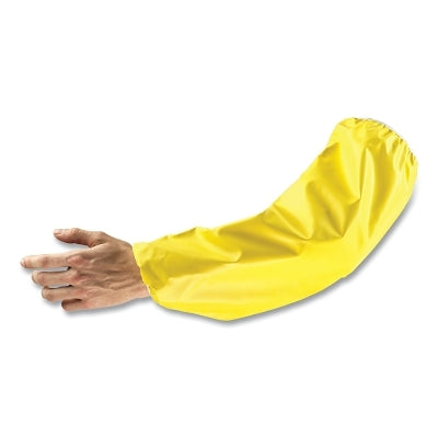 Ansell CPP Sleeves, 18 in Long, Elastic Band Closure, One Size, Yellow (012-59-050)