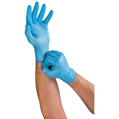 Ansell 92-616 Lightweight Nitrile Gloves, 3 mil, Large, Light Blue (012-92-616-L)