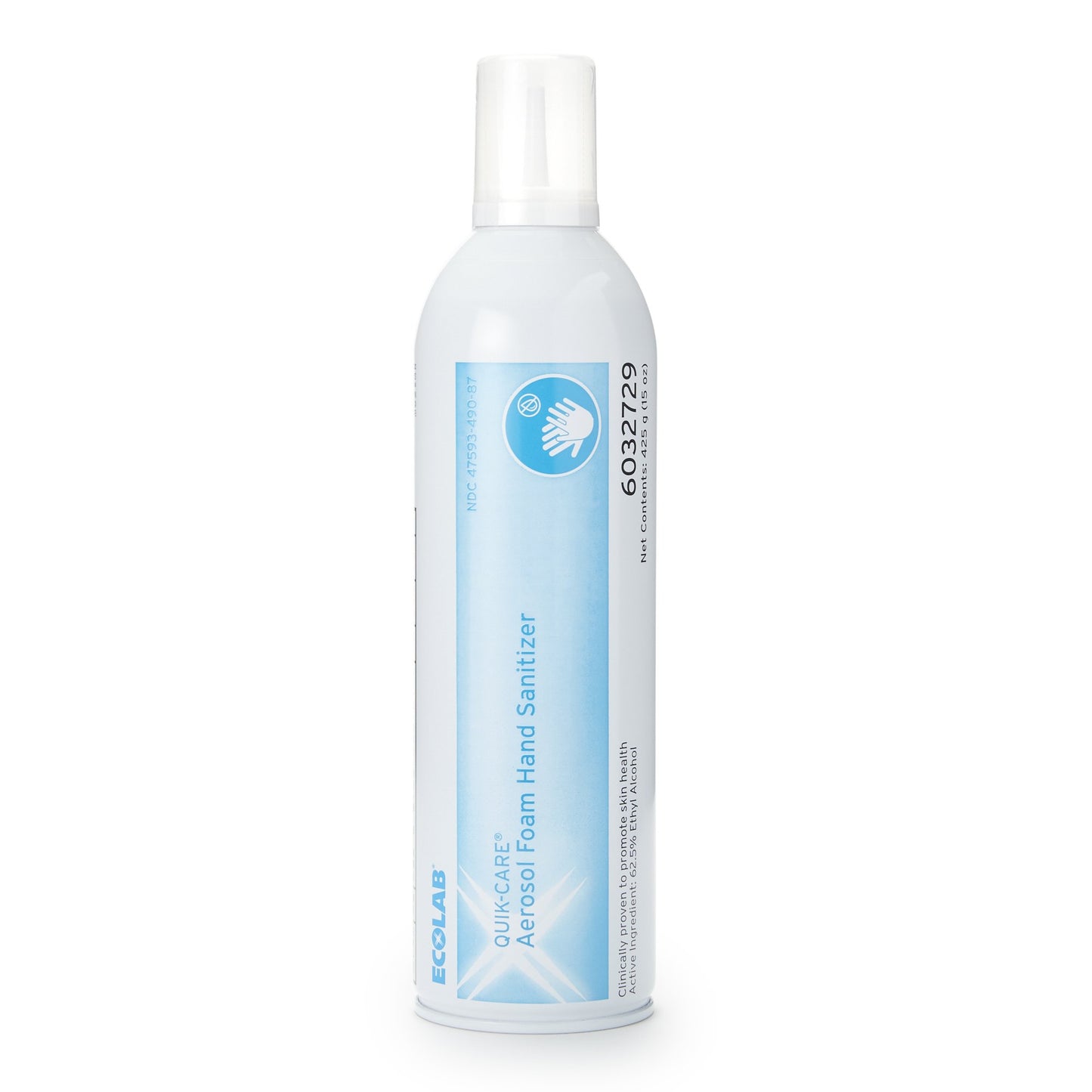 Quik-Care™ Hand Sanitizer 15 oz. Ethyl Alcohol Foaming Aerosol Can (454651_CS)