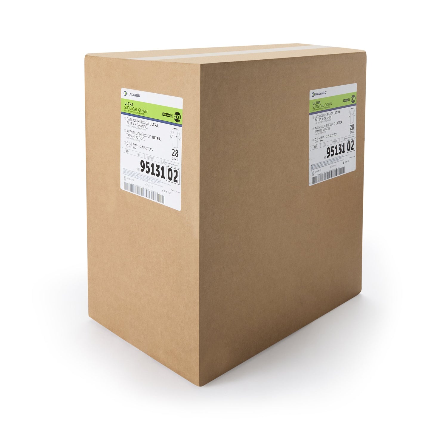 ULTRA Non-Reinforced Surgical Gown with Towel 2X-Large Blue Sterile AAMI Level 3 Disposable (224749_EA)