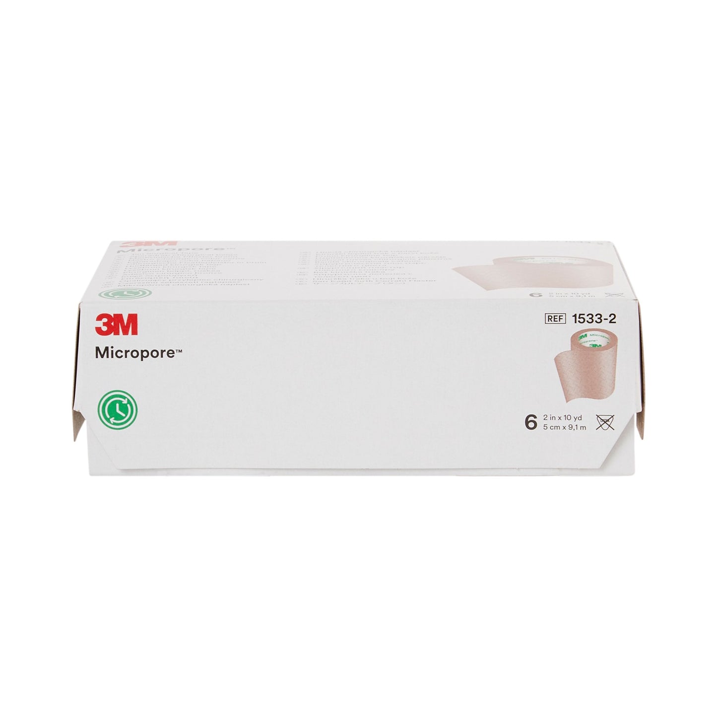 3M™ Micropore™ Medical Tape Tan 2 Inch X 10 Yard Paper NonSterile (5997_EA)