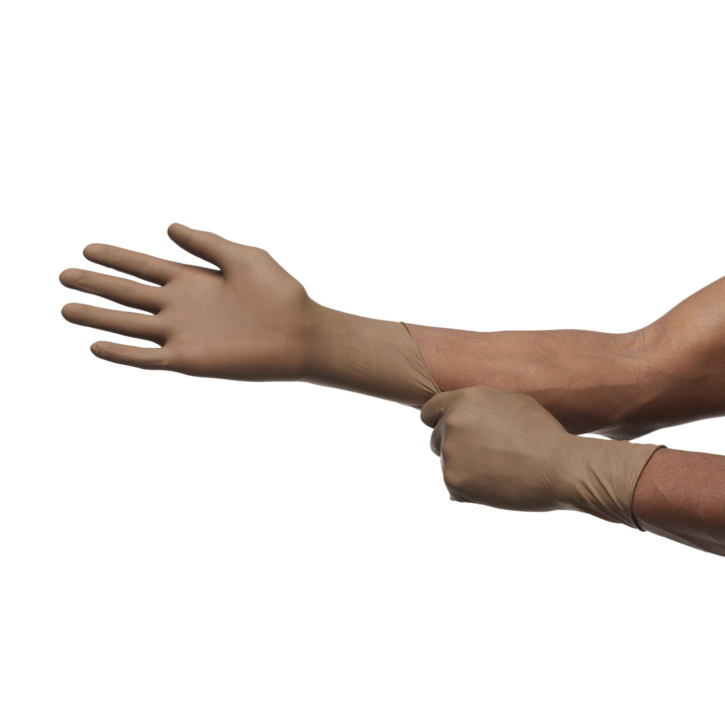 McKesson Perry® Surgical Glove Size 7 Sterile Latex Standard Cuff Length Smooth Brown Not Chemo Approved (1044730_CS)