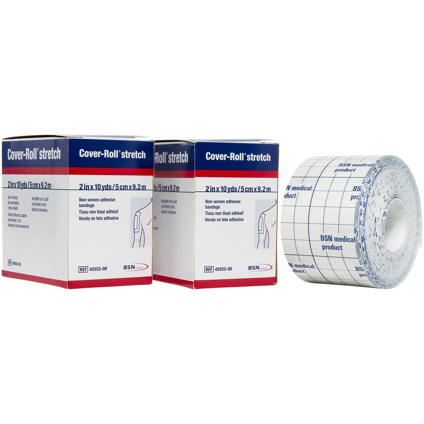 Cover-Roll® Stretch Dressing Retention Tape with Liner White 2 Inch X 10 Yard Nonwoven Polyester NonSterile (191703_CS)