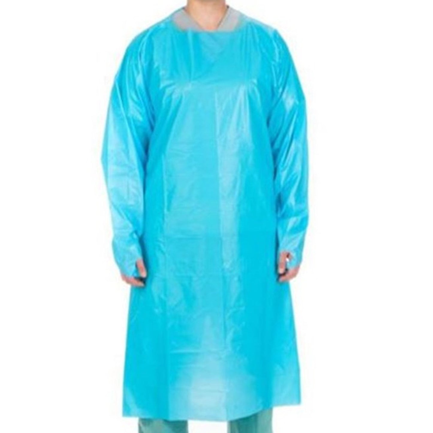 Cardinal Protective Procedure Gown X-Large Blue NonSterile Not Rated Disposable (977189_CS)
