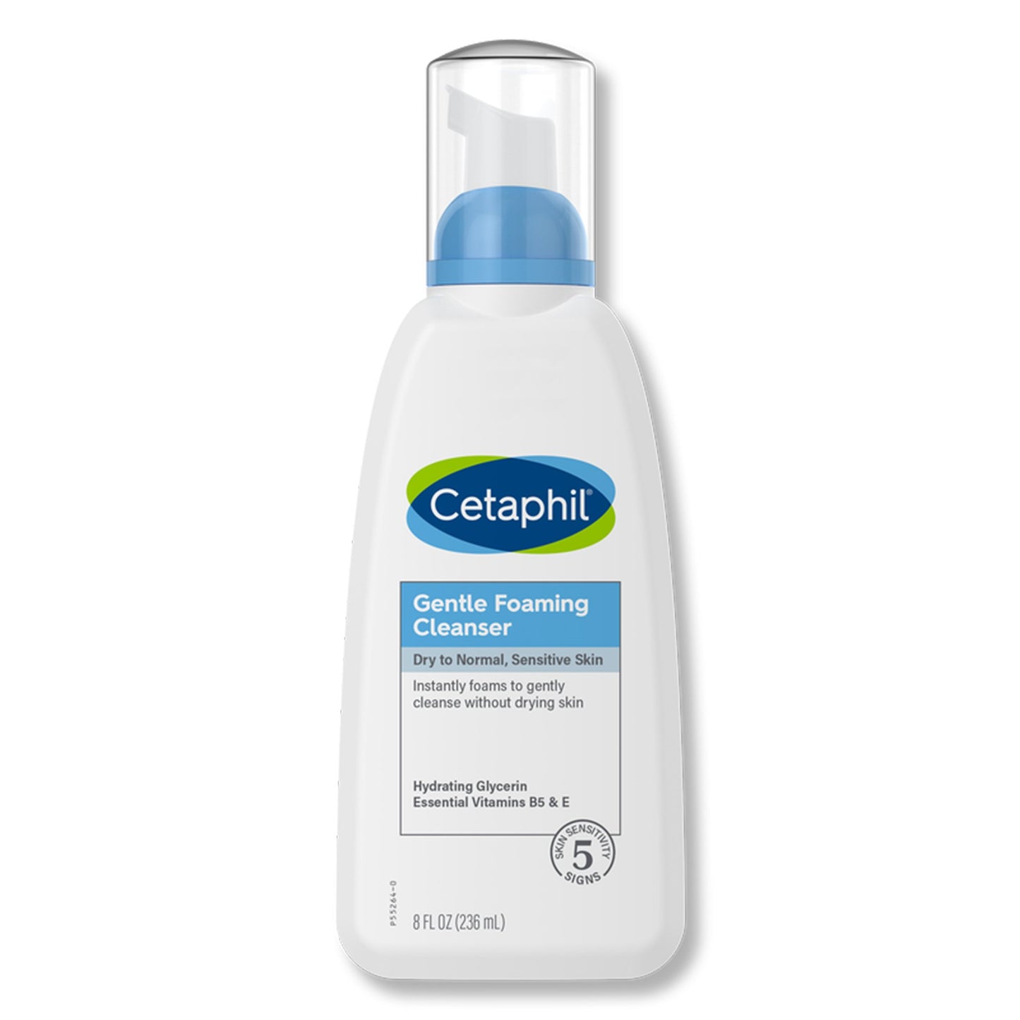 Cetaphil® Foaming Face Wash Facial Cleanser Foaming 8 oz. Pump Bottle Gentle Scent (1230040_EA)