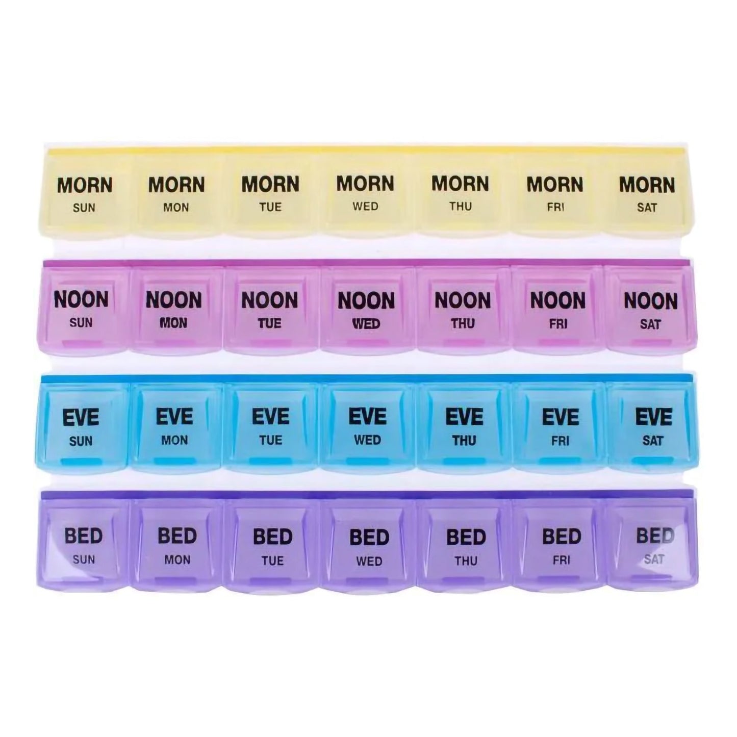 Mediplanner® Pill Organizer 7 Day 4 Dose (1049933_EA)