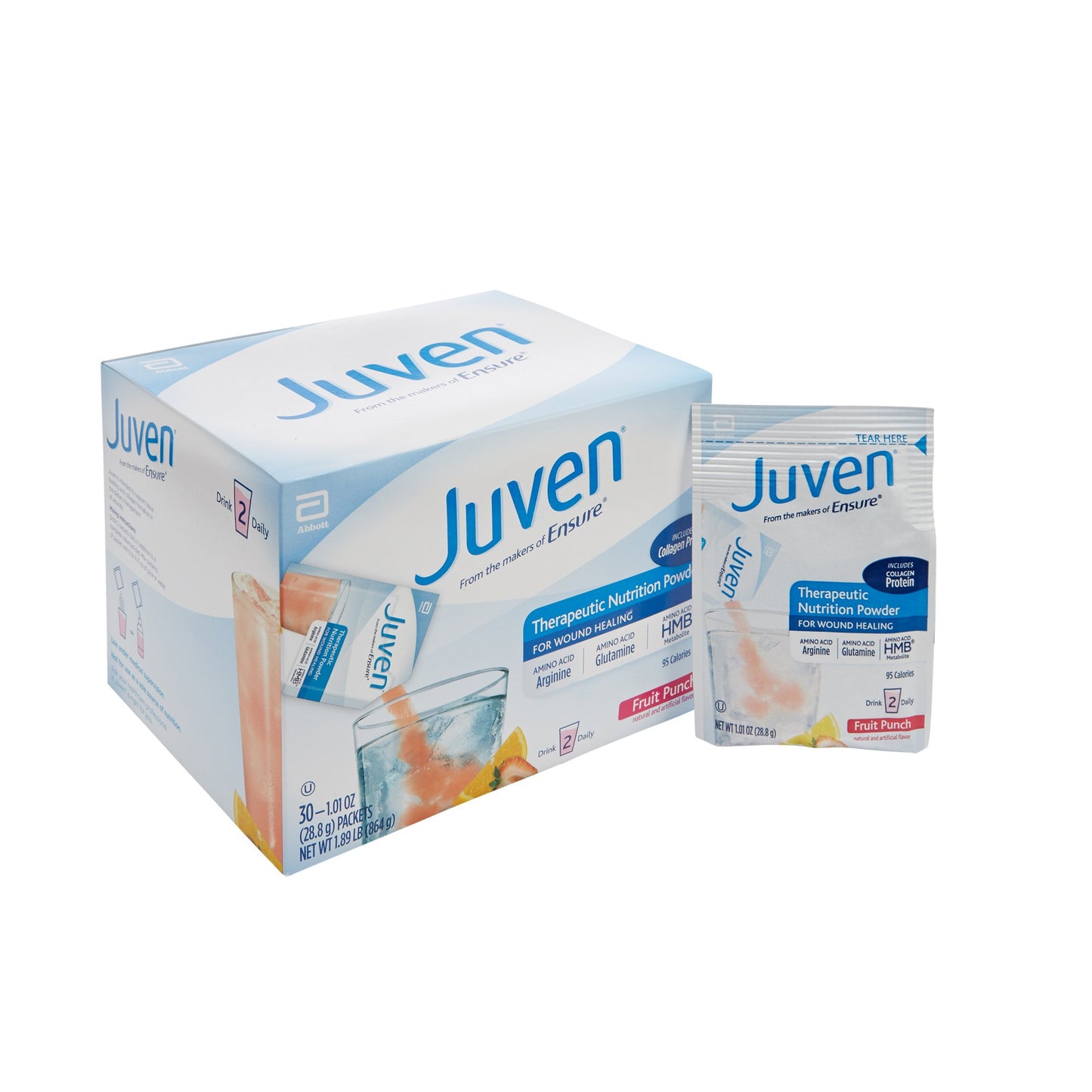 Juven® Oral Supplement Fruit Punch Flavor Powder 1.01 oz. Individual Packet (1082120_CS)