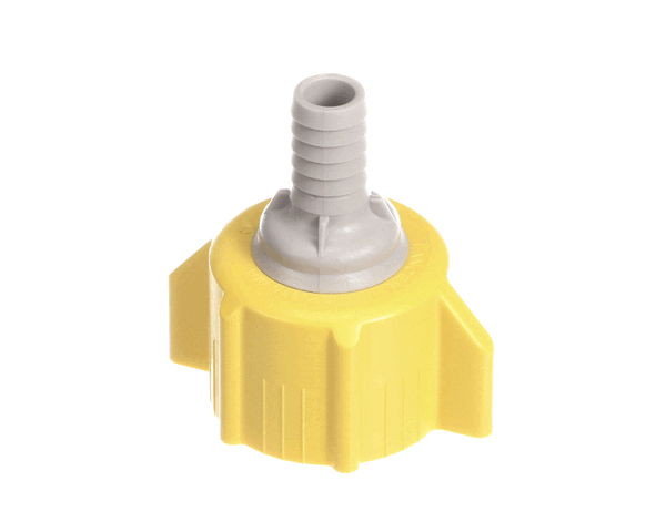 Lancer 82-2911/03 Bib Connector,Plstc,3/8,Yellow (LAN82-291103)