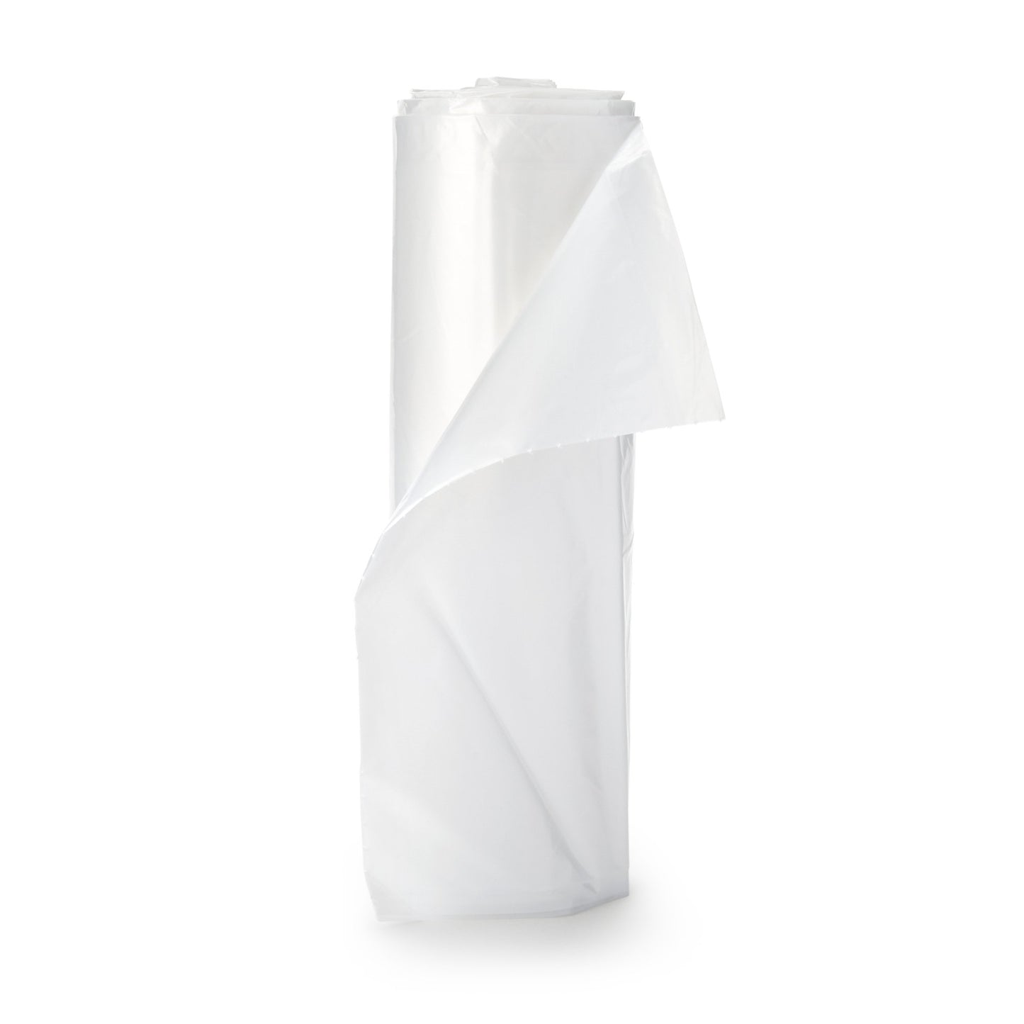 McKesson Trash Bag 45 gal. Clear LLDPE 1.15 mil 40 X 46 Inch Star Seal Bottom Coreless Roll (1137657_CS)