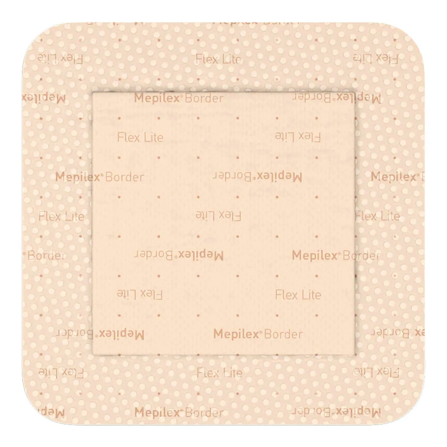 Mepilex® Border Flex Lite Thin Foam Dressing 3 X 3 Inch With Border Film Backing Silicone Adhesive Square Sterile (1195996_BX)