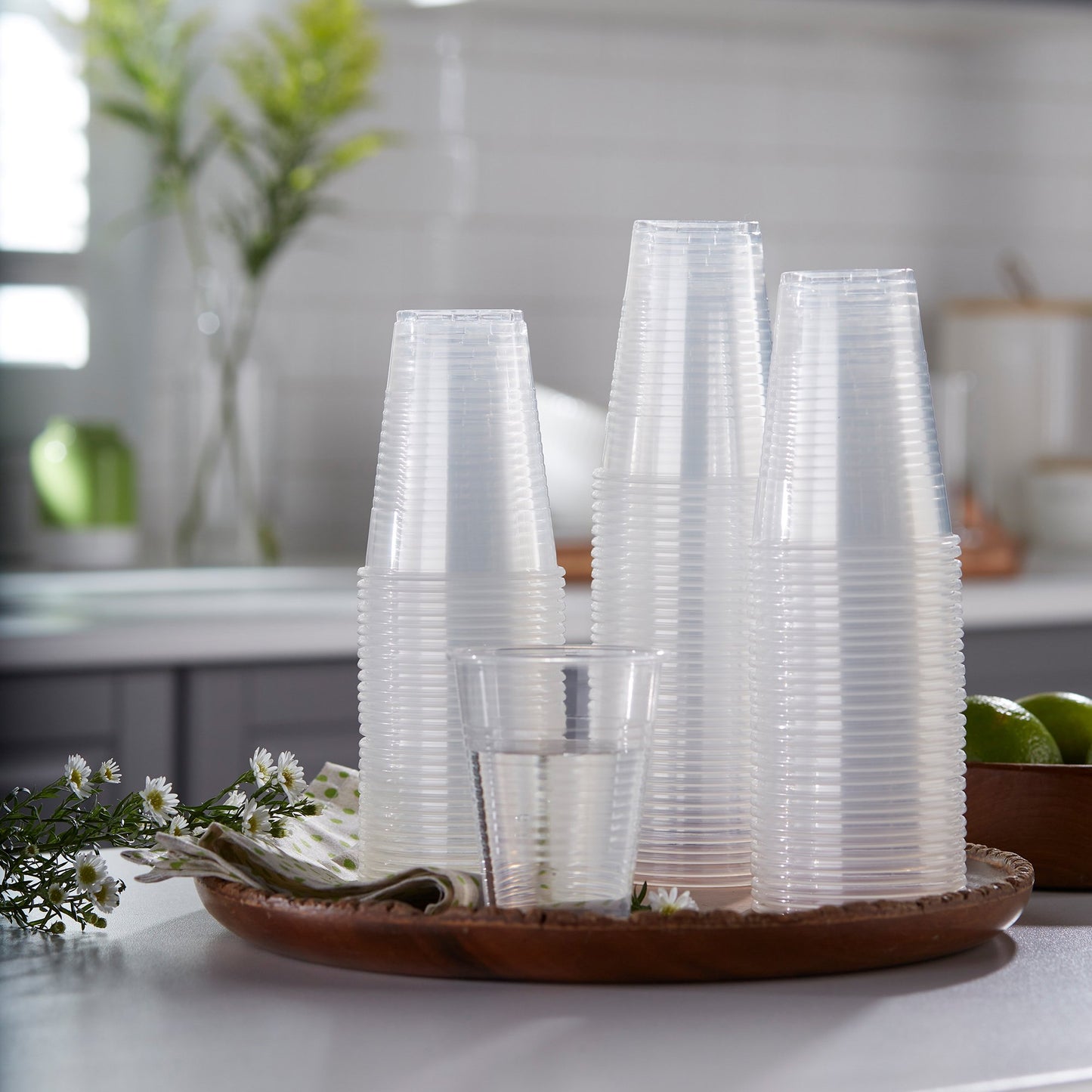 McKesson Drinking Cup 9 oz. Clear Polypropylene Disposable (1127771_CS)