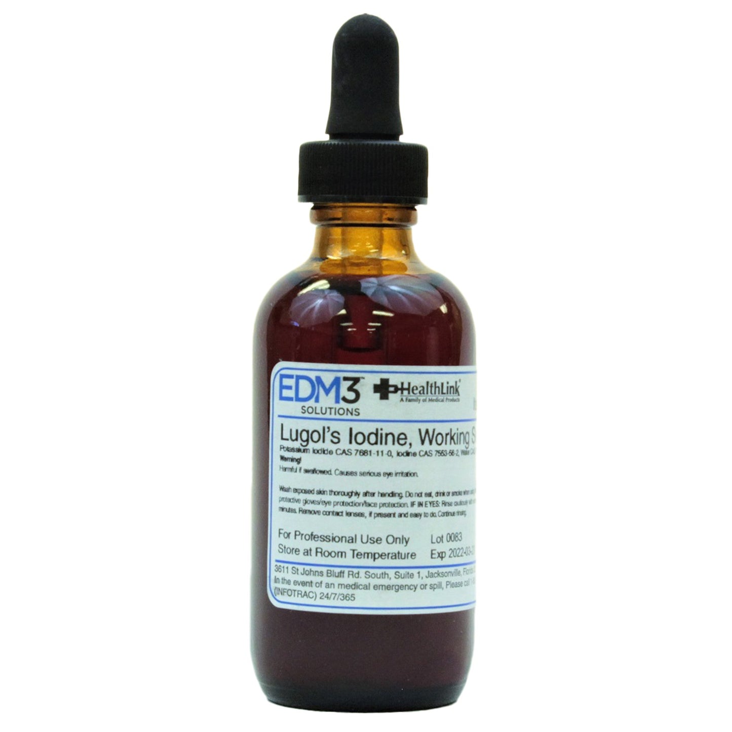 EDM 3 LLC Lugol's Iodine Stain 2 oz. (442653_EA)