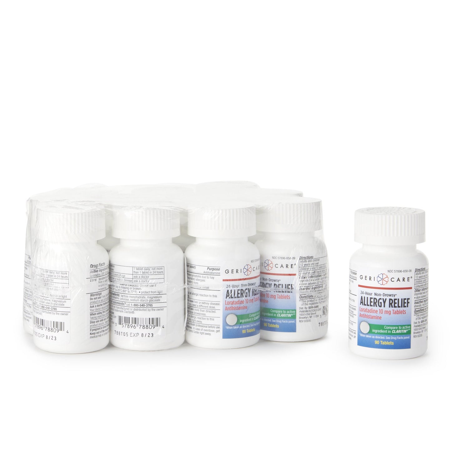 Geri-Care® Allergy Relief 10 mg Strength Tablet 90 per Bottle (689195_CS)