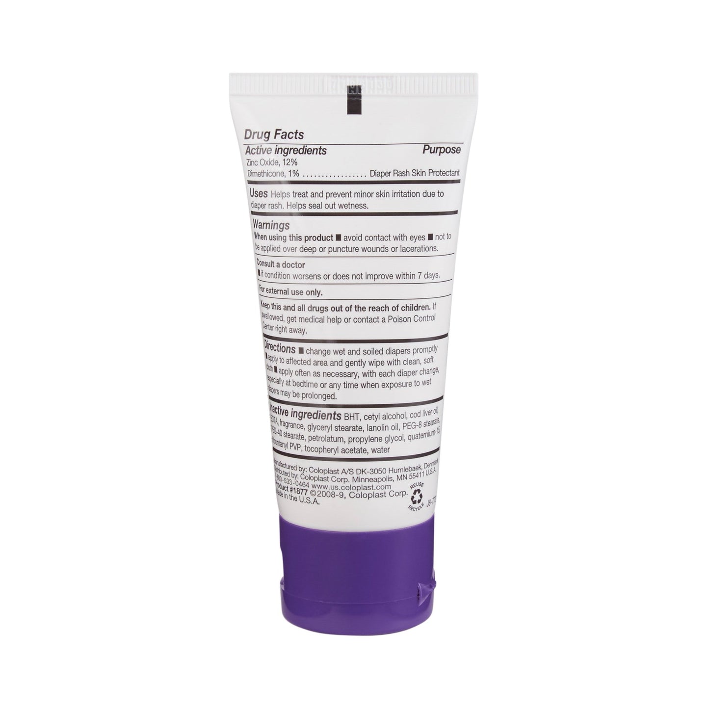 Baza® Protect Skin Protectant 2 oz. Tube Scented Cream CHG Compatible (268043_CS)