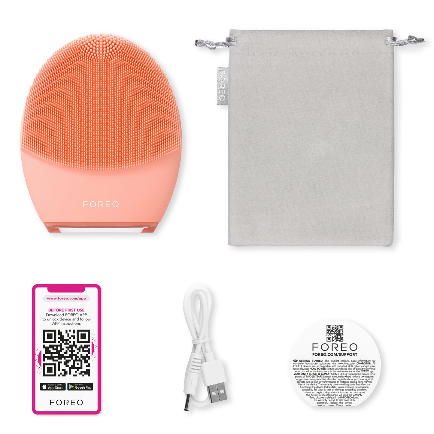 LUNA™ 4 Balanced Skin Facial Cleansing Brush and Massage Device LUNA™ 4 Balanced Skin (1244534_EA)