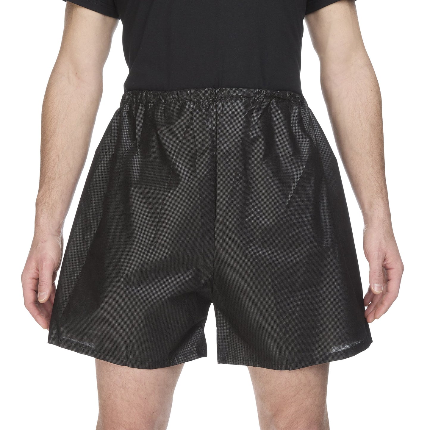 Reflections™ Exam Shorts Large / X-Large Black Spunbond Polypropylene Adult Disposable (776037_EA)