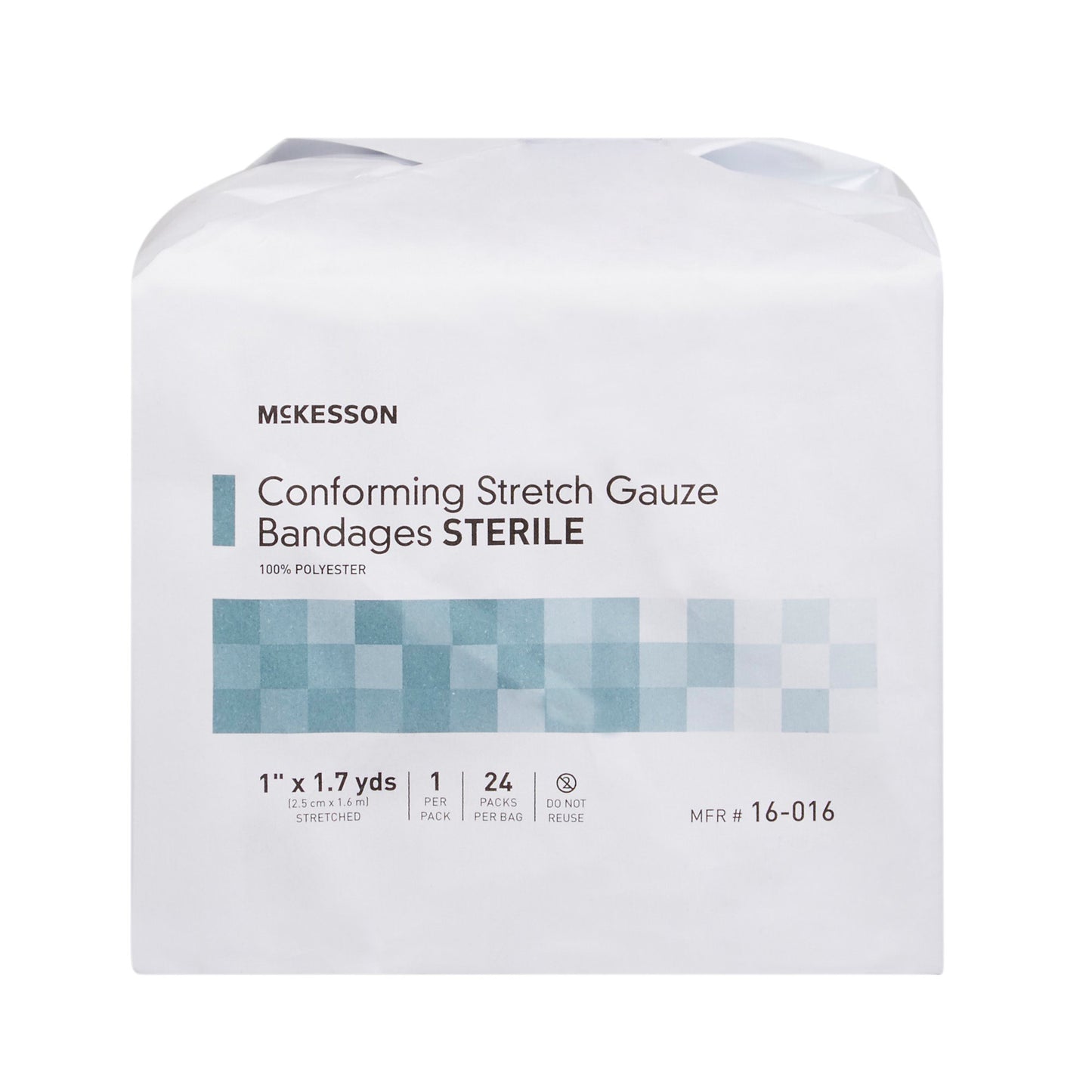 McKesson Conforming Bandage 1 Inch X 1-7/10 Yard Sterile 1 per Pack (993031_CS)