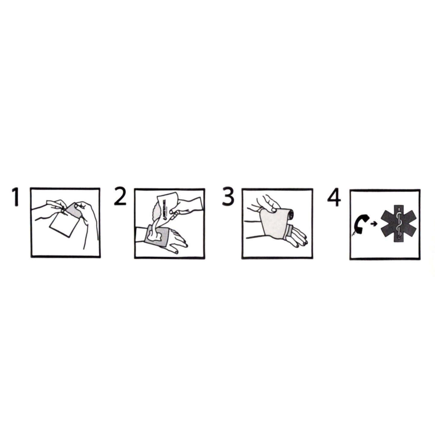 Water-Jel® First Responder Hydrogel Burn Dressing Sheet 4 X 4 Inch Sterile (1071032_EA)