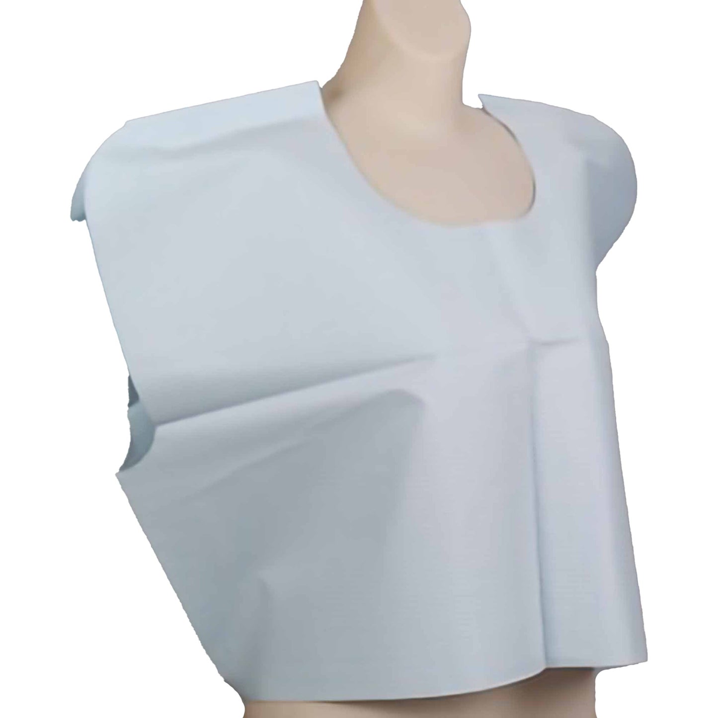 Tidi® Exam Cape Blue X-Large Front / Back Opening Without Closure Unisex Disposable (983945_CS)