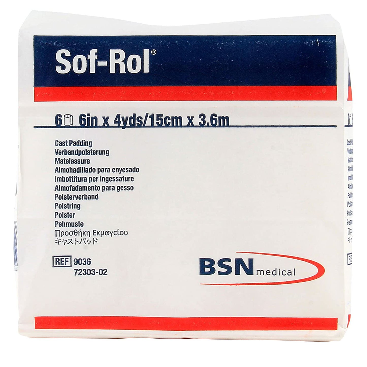 Sof-Rol® Cast Padding Undercast 6 Inch X 4 Yard Rayon NonSterile (4892_BG)