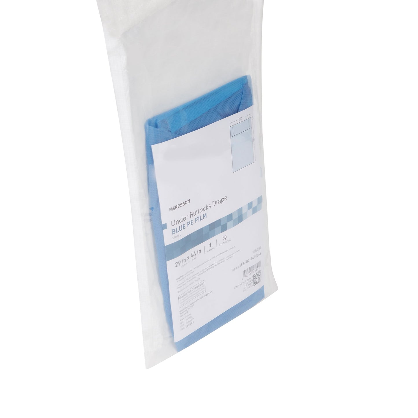 McKesson Obstetrics / Gynecology Drape Under Buttocks Drape 29 W X 44 L Inch Sterile (1101252_PK)