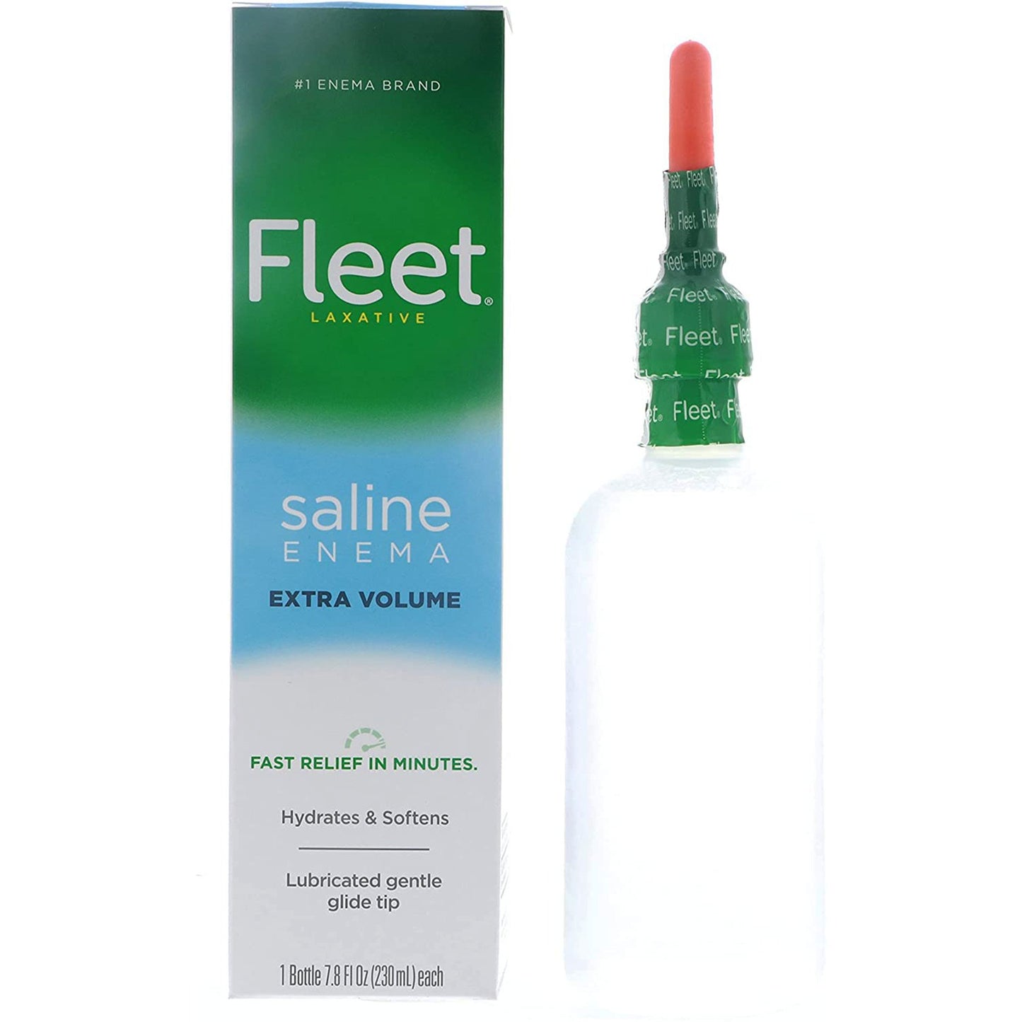 Fleet® Enema 7.8 oz. 19 Gram - 7 Gram Strength Monobasic Sodium Phosphate / Dibasic Sodium Phosphate (776922_EA)