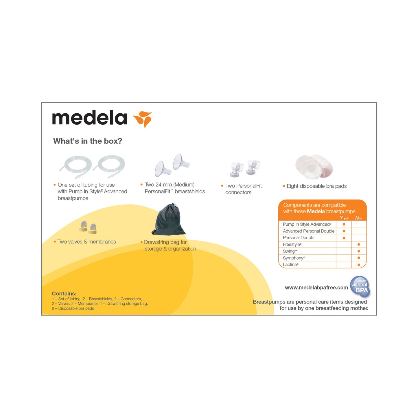 Pump In Style® Breast Pump Accessory Kit Pump In Style® (1026124_EA)