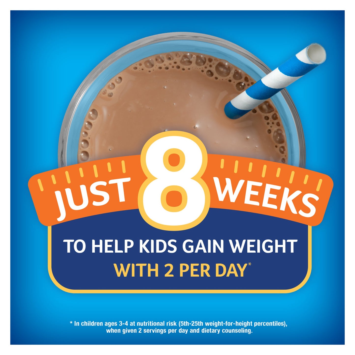 PediaSure® Grow & Gain Shake Pediatric Oral Supplement Chocolate Flavor 8 oz. Bottle Liquid Calories (649265_CS)