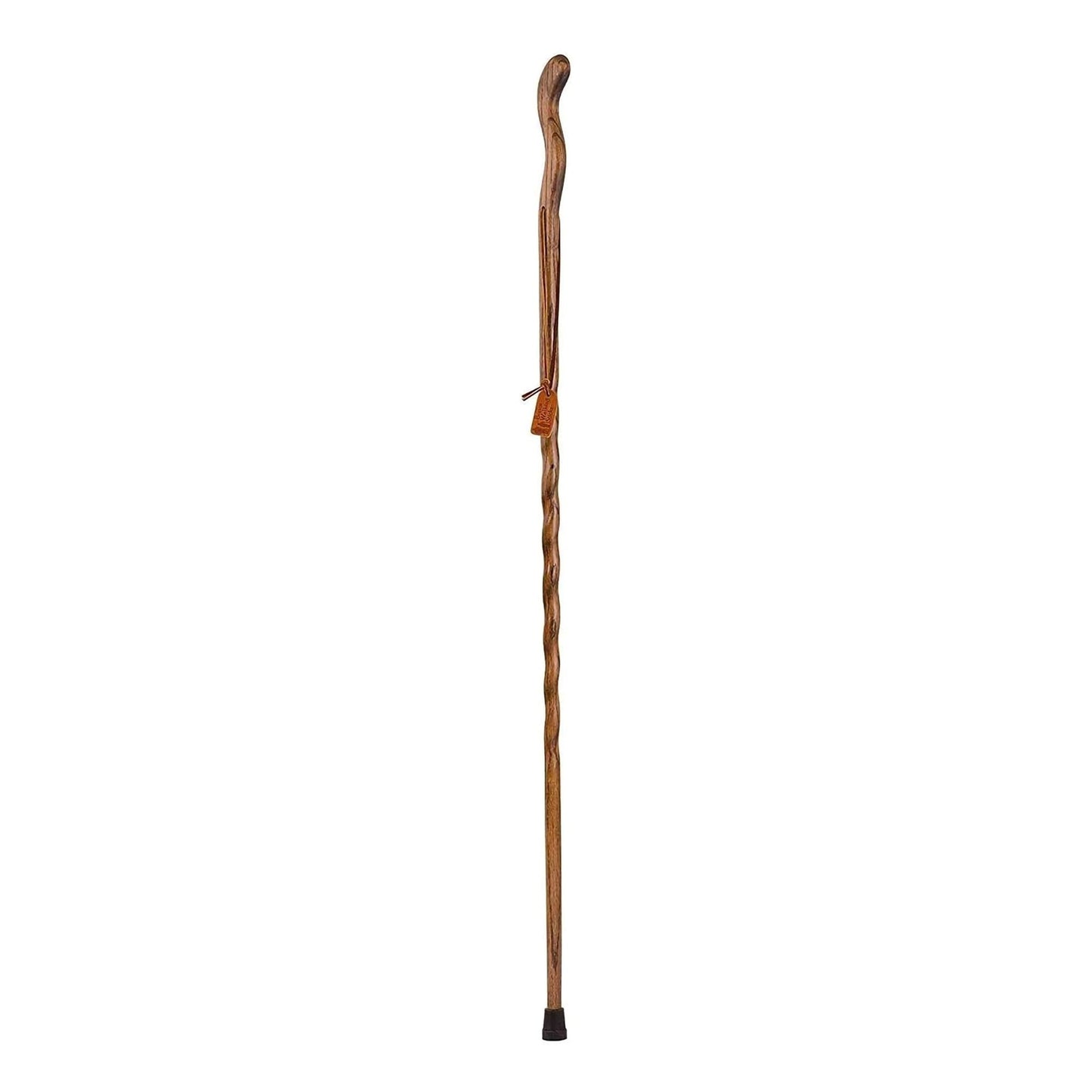 Brazos™ Twisted Fitness Walker Walking Stick Wood 55 Inch Height Brown (1229038_EA)