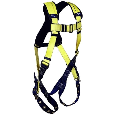 3M Delta™ Vest Safety Harness, Back D-Ring, Yellow/Navy, X-Large (098-1101252)
