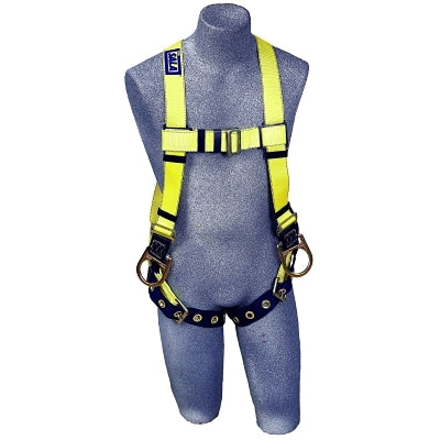 3M Delta Vest Style Positioning Harness,Back & Side D-Rings, Tongue Buckle Legs,Unv (098-1102008)