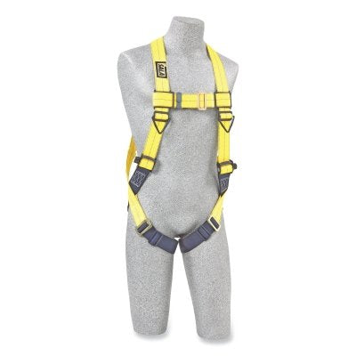 3M Delta Vest Style Harness with Back D-Rings, Pass Thru Buckle Legs, Universal (098-1103321)
