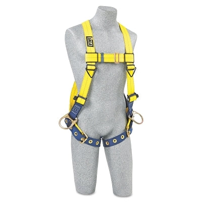 3M Delta Vest-Style Positioning Harness with Back/Side D-Rings, Medium, Tongue (098-1104889)