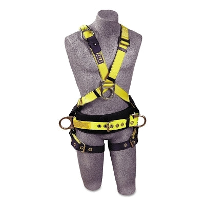 3M Delta II No-Tangle Crossover Harness, Back/ide/Front D-Rings, 18" Ext., Large (098-1106375)