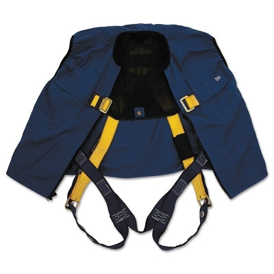 3M Delta Non-Reflective Workvest Harness w/Tongue Buckle Leg Straps,Back D-Ring,Unv (098-1107416)