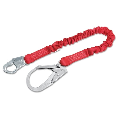 Capital Safety Protecta® Pro™ Stretch Shock Absorbing Lanyard, 6 ft, Rebar Hook Top Connection, Snap Hook Bottom Connection, 310 lb, 1 Leg (098-1340121)