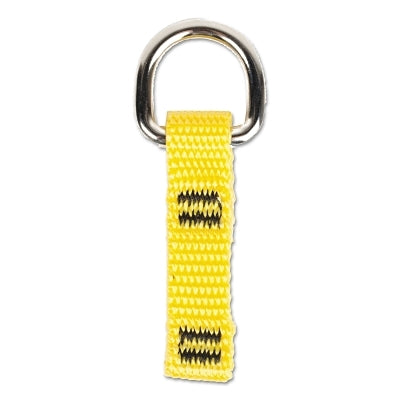 3M D-ring Attachment, 1500003, 0.5 in W x 2.25 in L, Webbed Nylon, Yellow (098-1500003)