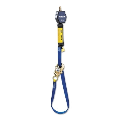 3M Nano-Lok™ Tie-Back Self Retracting Lifeline, 9 ft, Tie-Back Snap Hook, 420 lb, Single Leg (098-3101368)