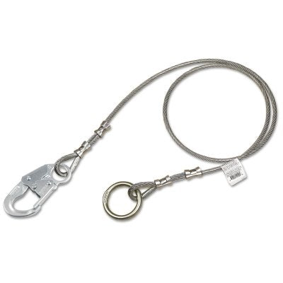 3M Protecta Cable Tie-Off Adaptors, 1/4 in, Snap Hoop; O-Ring (098-AJ408AG4)