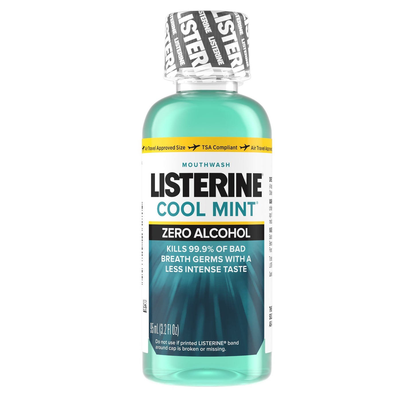 Listerine® Zero™ Mouthwash 3.2 oz. Clean Mint Flavor (780431_CS)