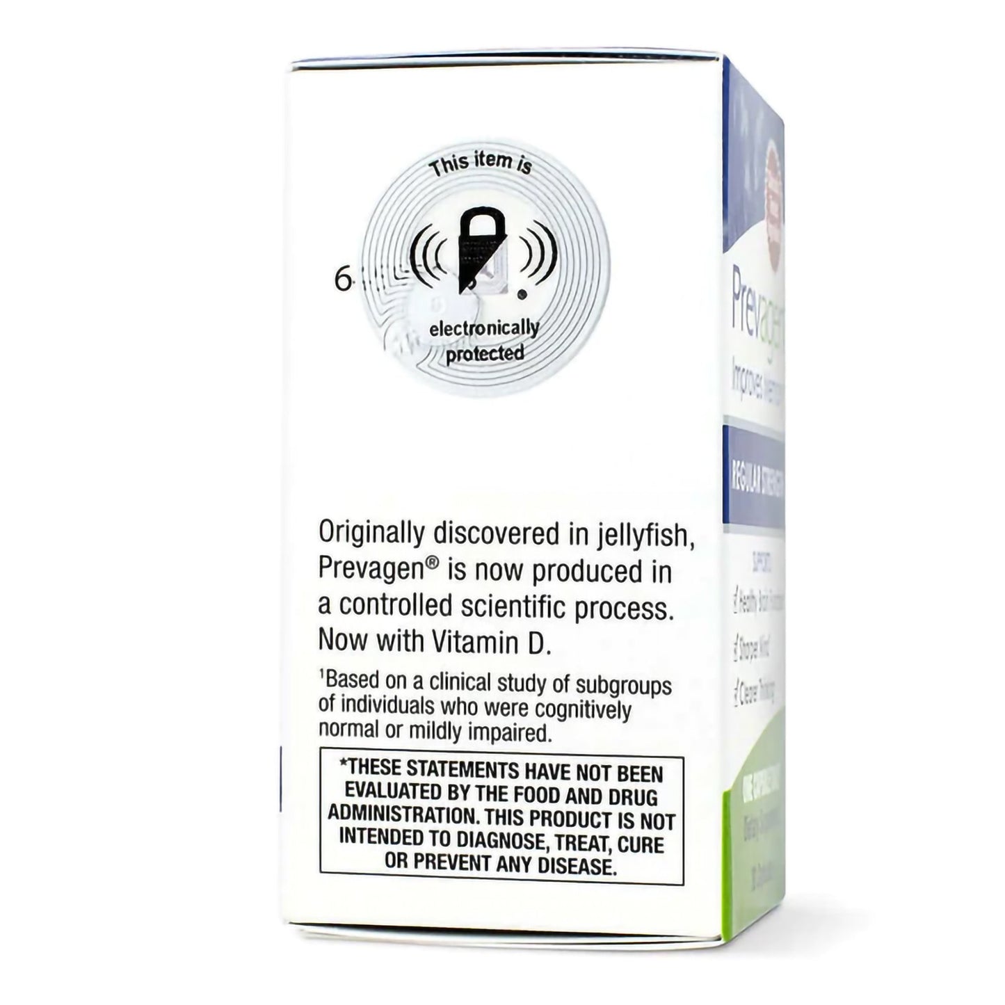 Prevagen® Brain Health Supplement Vitamin D / Apoaequorin 50 mcg - 10 mg Strength Capsule 30 per Bottle (1232014_BT)