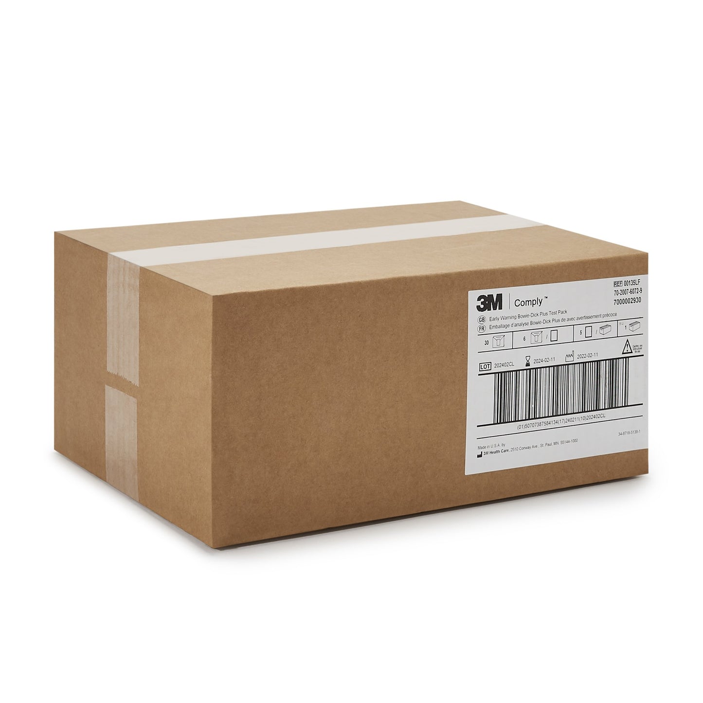 Comply™ Sterilization Bowie-Dick Test Pack Steam (724429_CS)