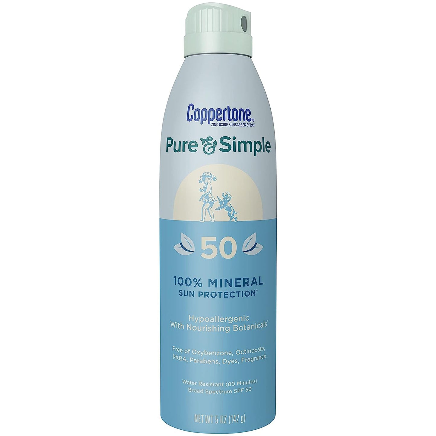 Coppertone® Pure and Simple Sunscreen SPF 50 Lotion 6 oz. Bottle (1231879_EA)